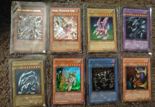 yugioh collection lot rares holos dragons