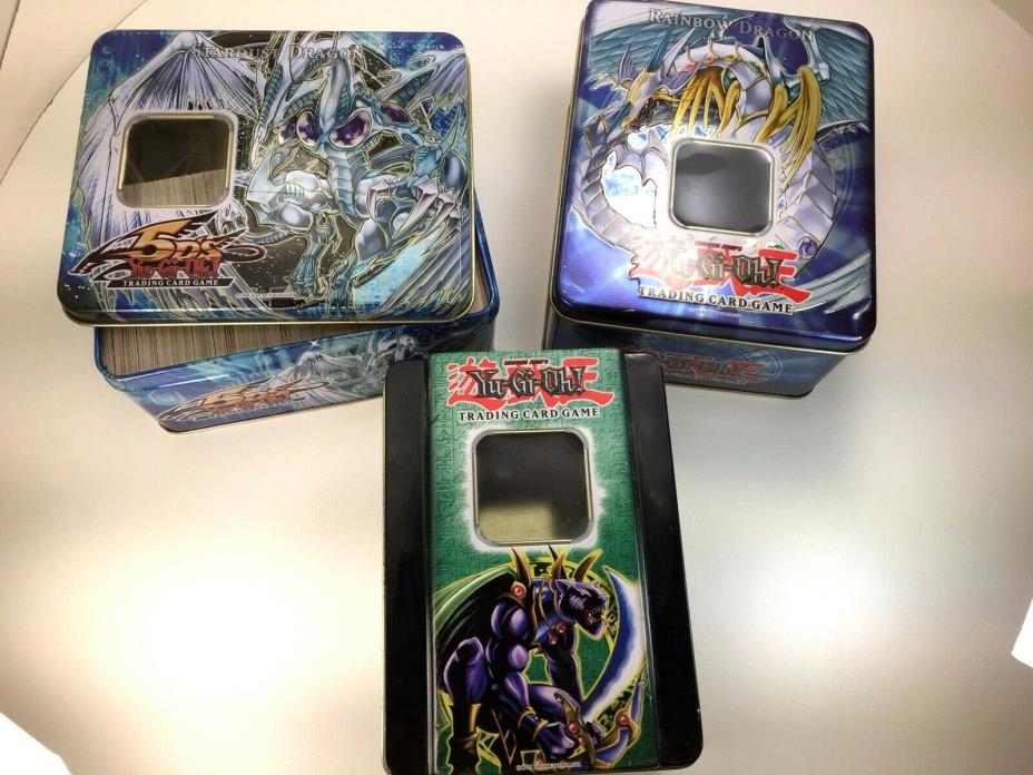 Yugioh 1996 Trading Cards And Tin Lot