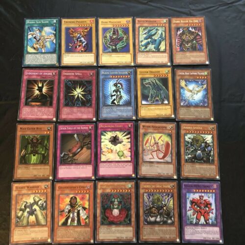20 Holo-foil Yugioh Cards Great Lot Of Cards Shown!! Grab It Now!! L6