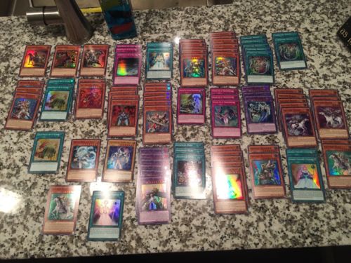 YUGIOH HOLO & RARE CARDS COLLECTION LOT ( 1500+ 1st Editions Look!!!