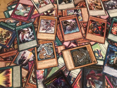 50 Card Yugioh Lot! Common , Rare, And Ultra Rare!!