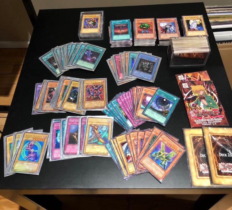 Yu-Gi-Oh! Card Lot. 370+ Pre 2005 Cards, First Editions, 70+ Rares and above