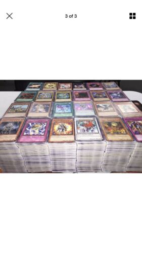 Yugioh! 2500 random card lot Huge Collection!!!!