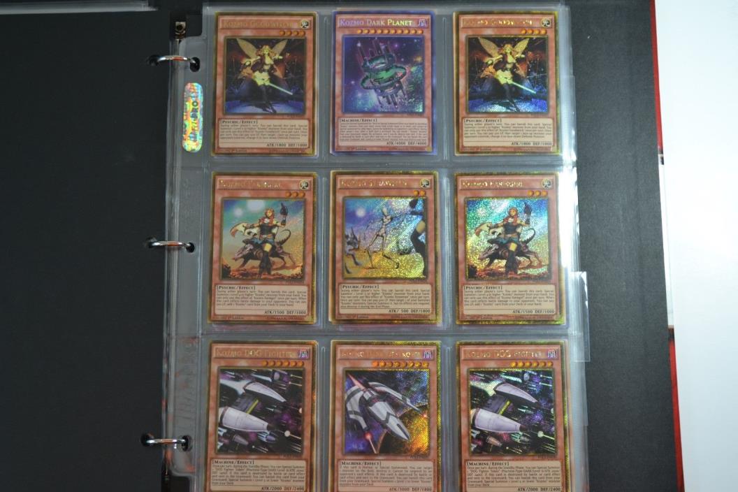 Yugioh Kozmo Lot Collection Deck 40 Cards 27 Rares & Holos