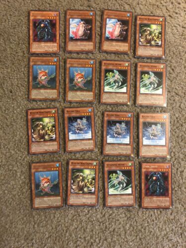 Lot Of 1996 Yu-Gi-Oh Trading Cards 1st Edition Dark Jeroid Substitoad Raging