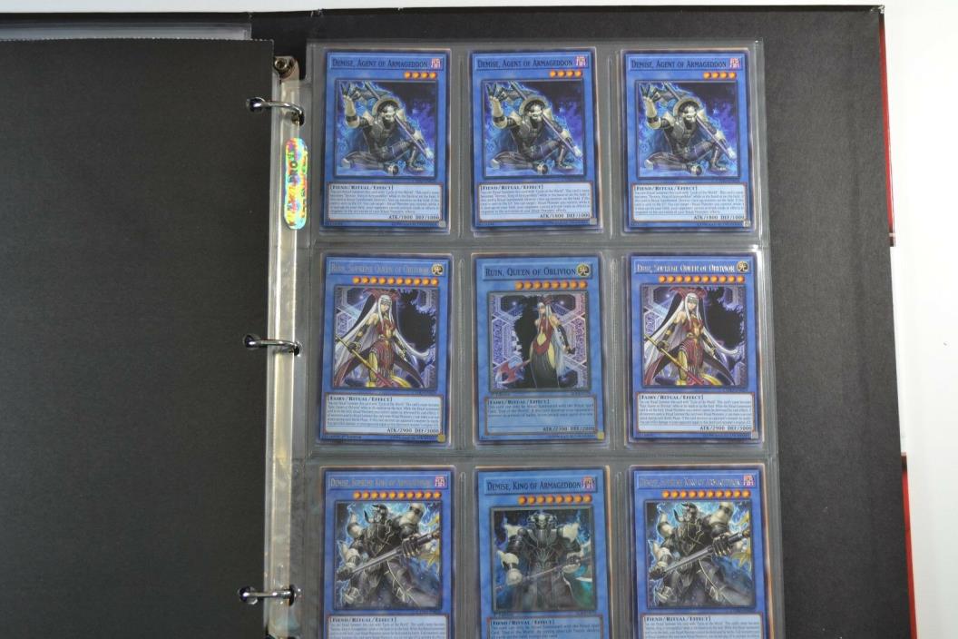Yugioh Ruin Demise 3 Lot Deck Collection 40 Cards King Armageddon Queen SOI