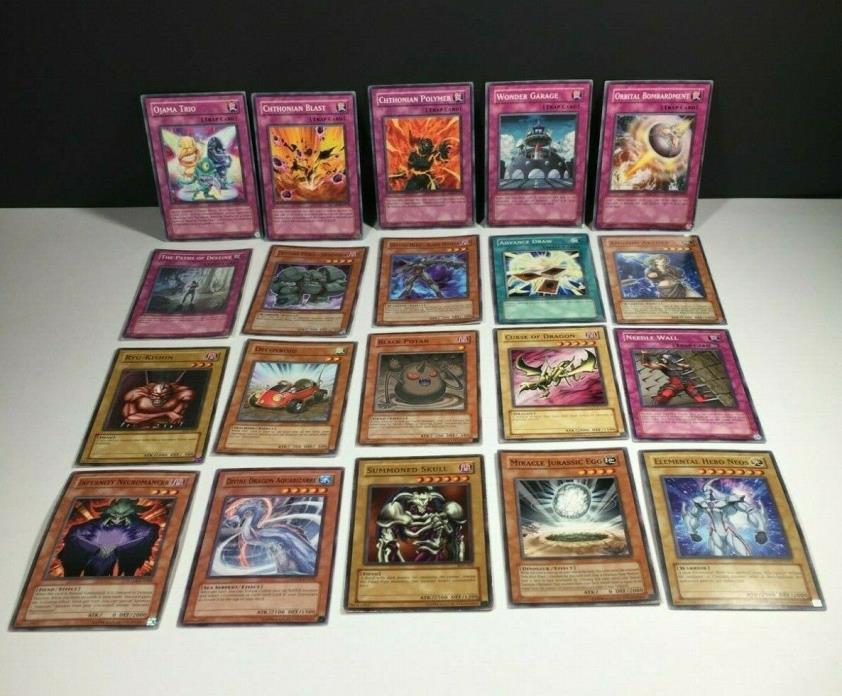 Yu-Gi-Oh Lot of 20 Cards (YUGI18-10)