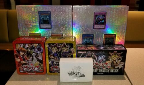 Yu-Gi-Oh! 3000 Plus Collection Lot Vintage and Newer Cards includes Two Play Mat