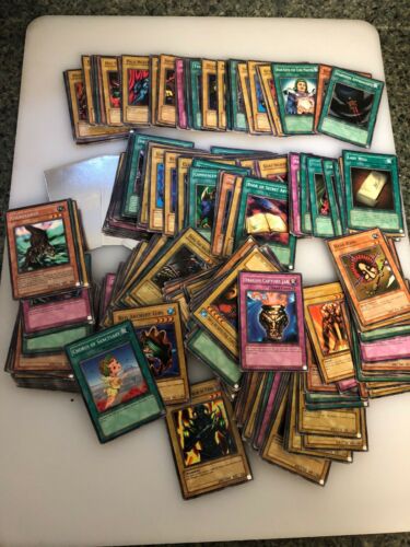 Lot of over 225 Yugioh cards