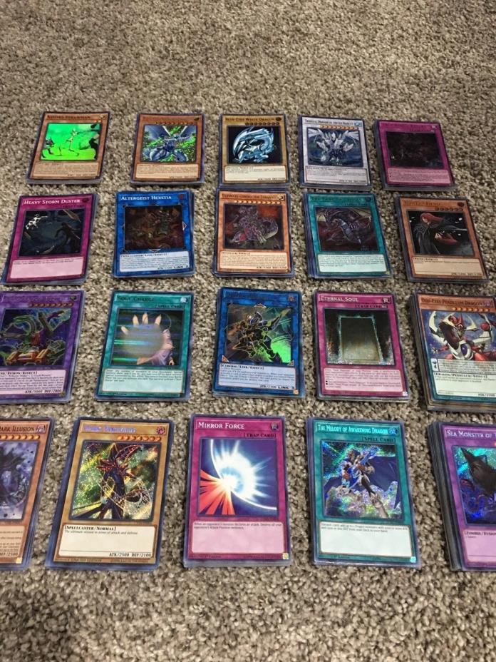 YuGiOh! 25 Holographic Card Lot. All holographic cards. Mint Condition