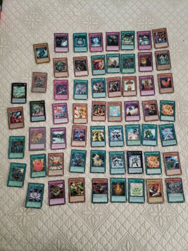 Yugioh Rare Card Lot Of 59 Cards Yu Gi Oh Gold Rare