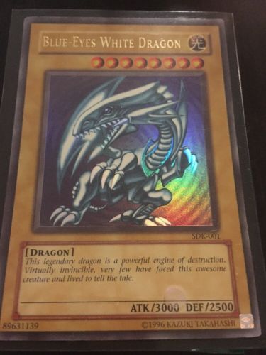 Yugioh Cards Lot Including An Extremely Rare Holo Dragon Card ~ Free Shipping