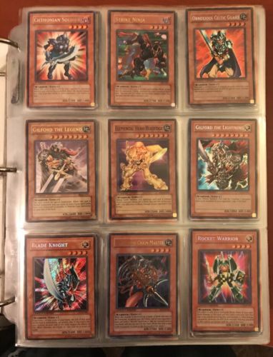 Yugioh Card Lot About 1500 (5” Binder Full)