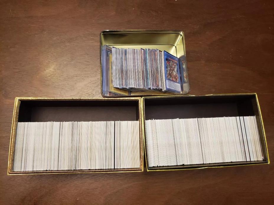 Yu-Gi-Oh! Card Collection Great Condition 200+ Holographic & 1500+ Cards Total