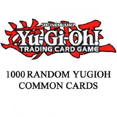 1000 Random Yugioh Common Cards New Yugioh