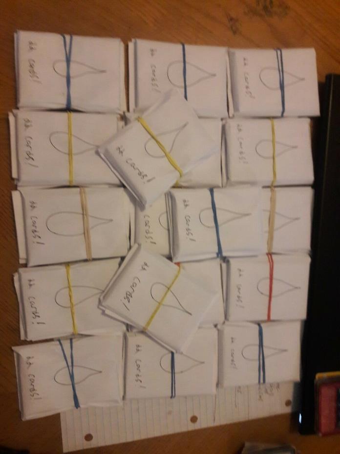 Raindrop yugioh packs (22 cards per pack 1 extradeck card guaranteed).