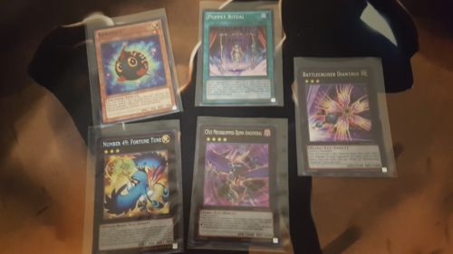 Yugioh Super Rare Lot 5 total