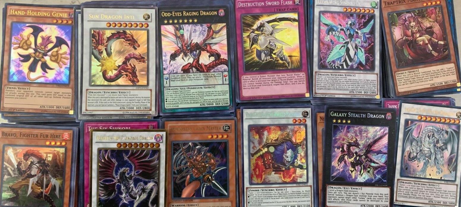 100 Holo Yugioh Cards!! Free Shipping!!