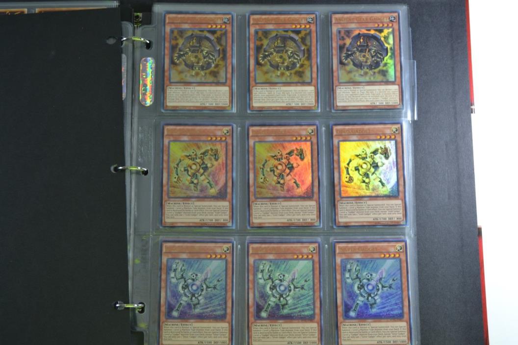 Yugioh Gadget Lot Deck Collection 46 Cards 12 Rares & Holos Gold Silver Ancient