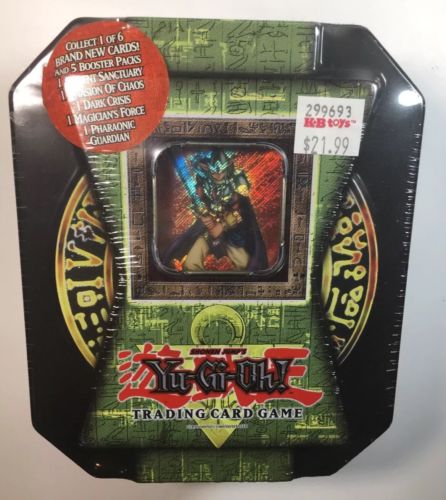 Yu-Gi-Oh! 1996 Collectible Tin Trading Card Game Sealed New Super HTF Rare