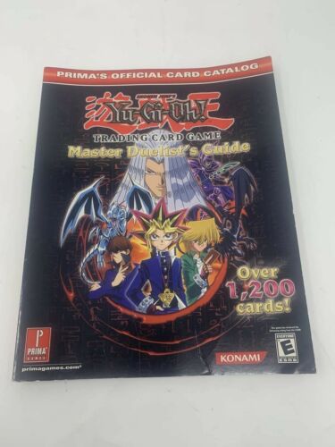 2003 Yu-Gi-Oh Master Duelist's Guide Prima's Catalog Trading Card Game O