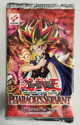 Pharaoh's Servent Trading Cards 1st edition RARE x1pack sealed