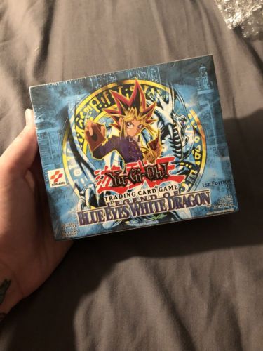 legend of blue eyes booster box 1st Edition