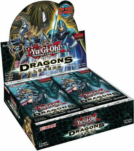 YUGIOH DRAGONS OF LEGEND 1ST EDITION BOOSTER BOX