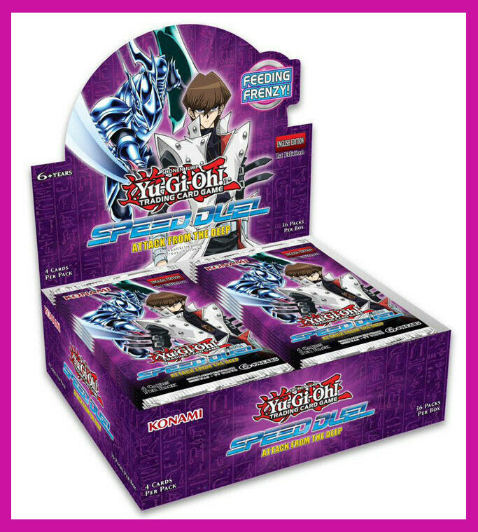 YU-GI-OH!: Speed Duel - Attack From the Deep Booster Box - NIB - PREORDER 5/31