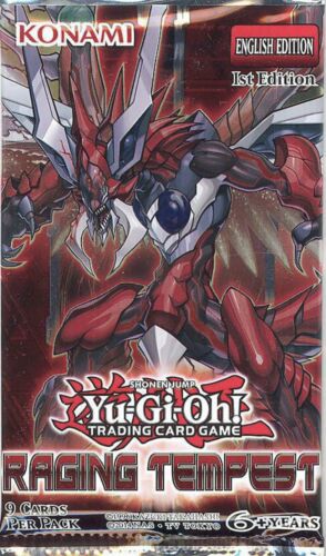 Yu-gi-oh Raging Tempest Sealed Unlimited Booster Pack