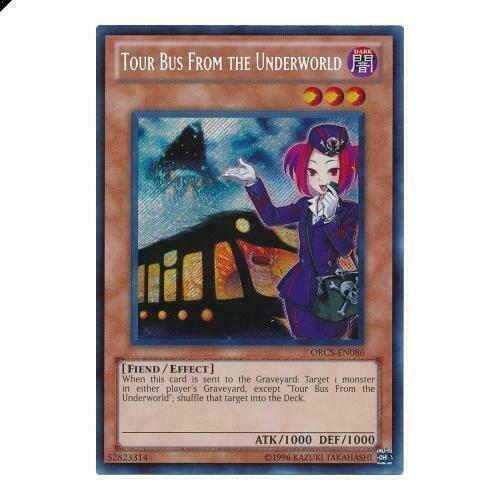 YuGiOh Tour Bus From the Underworld - ORCS-EN086 - Secret Rare Unlimited