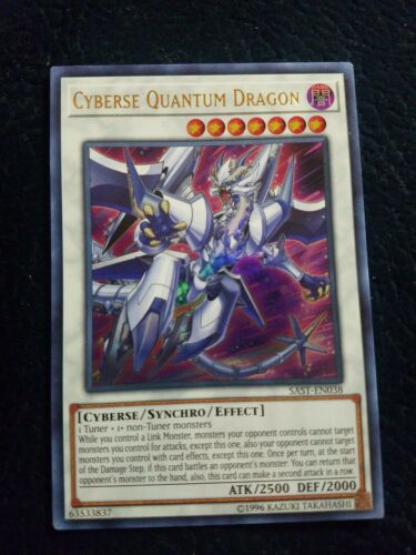 Yu-Gi-Oh! Cyberse Quantum Dragon-SAST-EN038-Ultra Rare-Unlimited NM