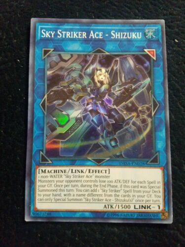 Yu-Gi-Oh! Sky Striker Ace-Shizuku-DASA-EN028-Super Rare-Unlimited NM