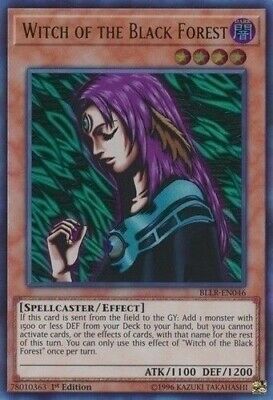 Witch of the Black Forest (BLLR-EN046) - Mint Ultra Rare Yugioh