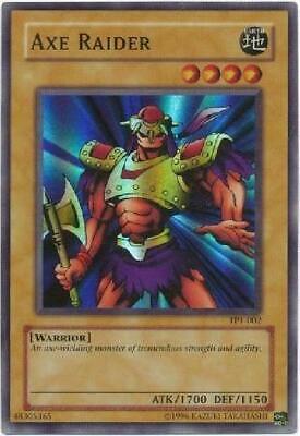 Axe Raider - TP1-002 - Super Rare NM Tournament Pack 1 Yugioh