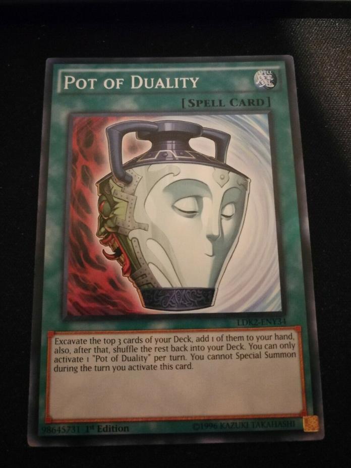 Yu-Gi-Oh! 3x Pot Of Duality Common Mixed Sets Lightly Played