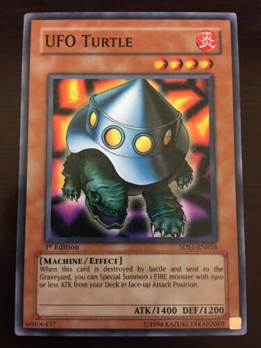 5DS1-EN016 Yugioh! UFO TURTLE 1st Edition EFFECT Monster Card Near Mint x1