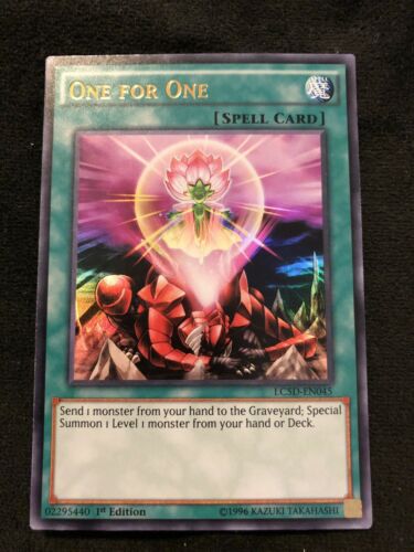 Yugioh One for One LC5D-EN045 Ultra Rare 1st Edition NM