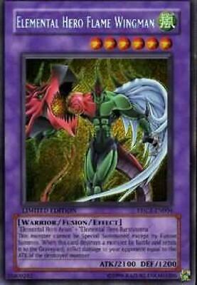 Elemental Hero Flame Wingman - EHC1-EN004 - Secret Rare PL Elemental Hero