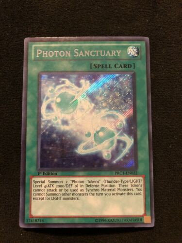 Yugioh Photon Sanctuary PRC1-EN022 Secret Rare 1st Edition LP