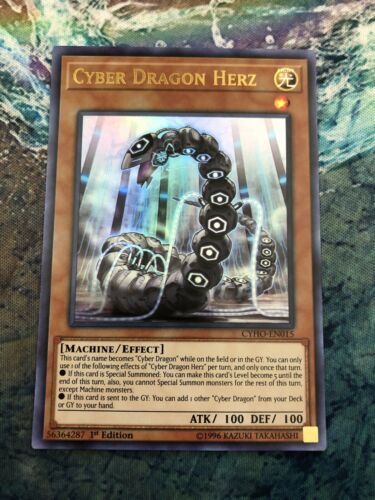 Yu-Gi-Oh! TCG | Cyber Dragon Herz | CYHO-EN015 | Ultra Rare | 1st Edition | NM