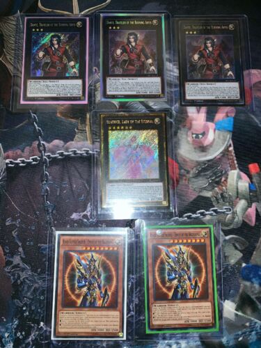 Yugioh Burning Abyss Deck W/ 3 MP15 Dante, 2 BLS, And More