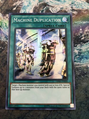 Yu-Gi-Oh! TCG | Machine Duplication | OP08-EN008 | Super Rare | NM