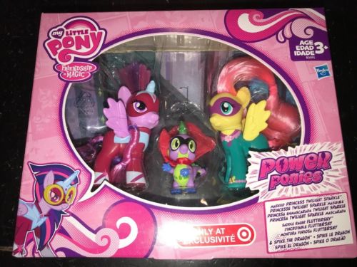 My Little Pony Friendship is Magic Power Ponies Set of Three Target Exclusive