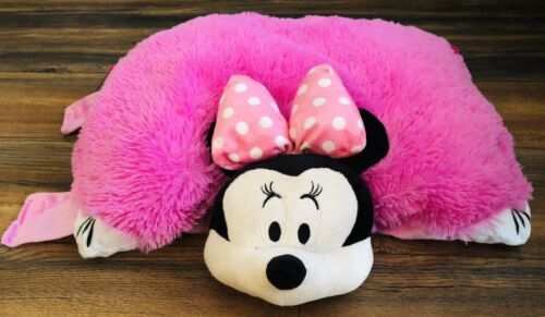 PILLOW PETS Disney Minnie Mouse Large 23” Pink Polka Dots Plush
