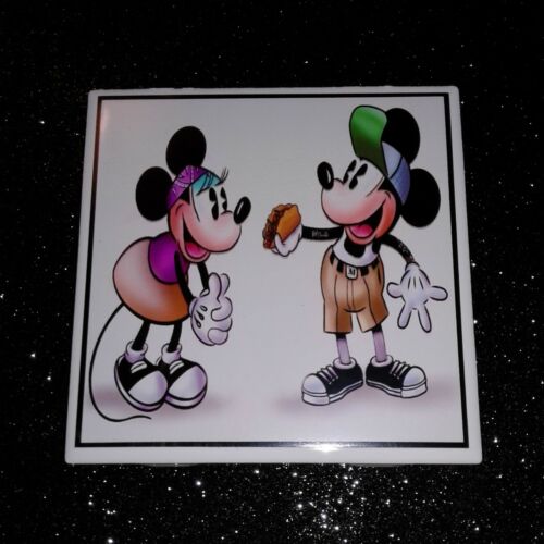 Lowrider Mickey Custom Ceramic Drink Coaster