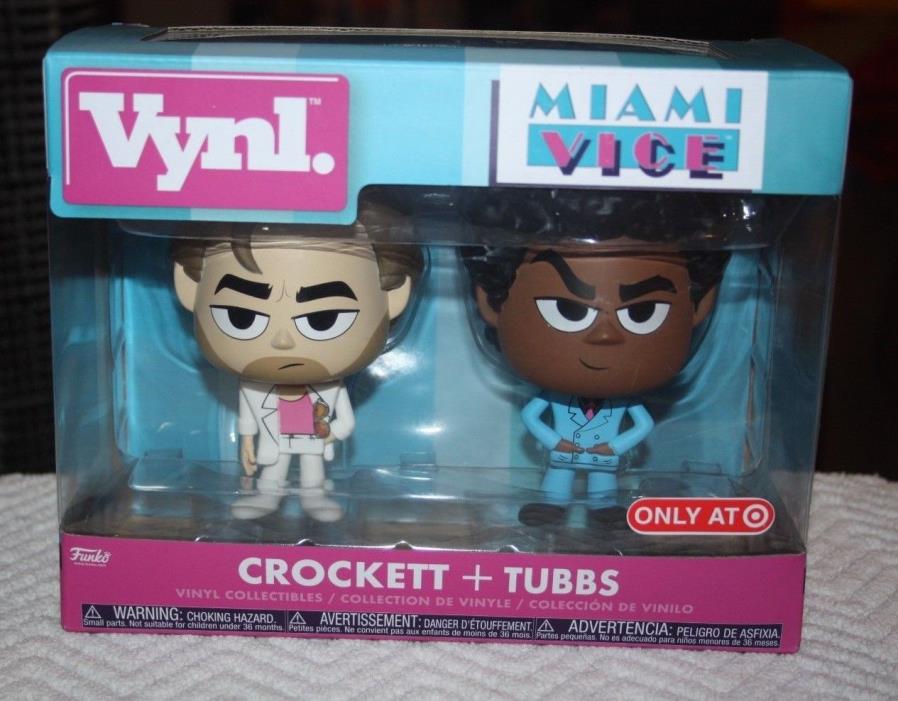 Funko Pop! Vynl Miami Vice - Crockett and Tubbs - Target Exclusive  NEW