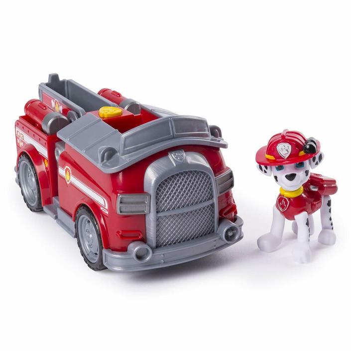 Paw Patrol Marshall’s Transforming Fire Truck with Pop-out Water Cannons, for