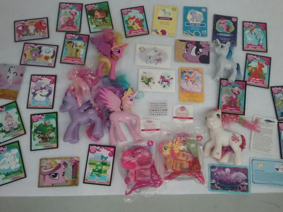 Lot of My Little Pony Friendship is Magic Brushable Ponies Toys for Girls & Boys