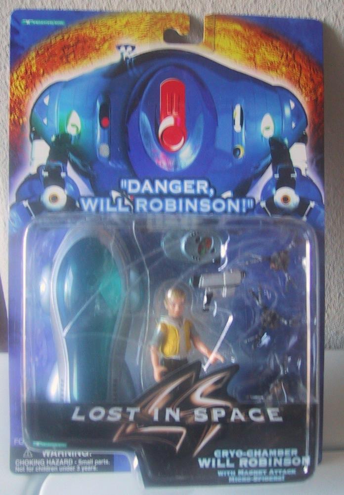 1997 Trendmasters Lost In Space Cryo-Chamber Will Robinson Action Figure